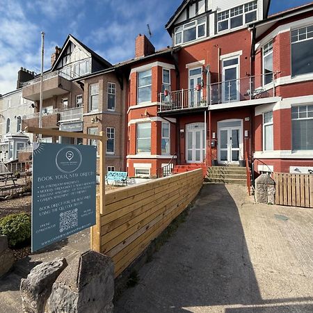Stunning 2 Bedroom Ground Floor Sea View Apartment Rhôs-on-Sea Exterior foto